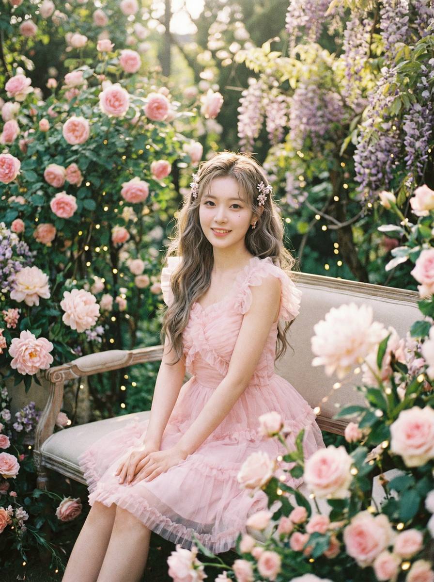 反差靓女甜美写真视频