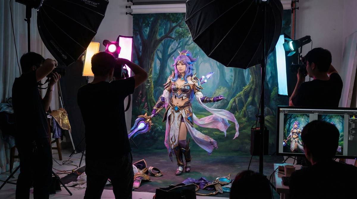 反差靓女动漫cosplay视频合集